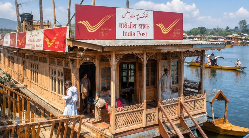 India has the largest postal network in the world.