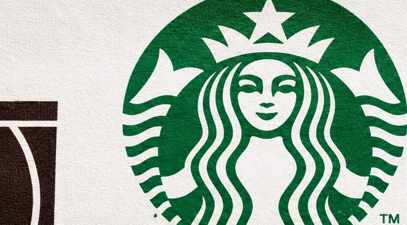 The Starbucks logo is a two-tailed siren from European folklore.